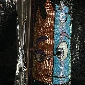 Disney Elemental Ember and Wade Rhinestone Stainless Steel Tumbler